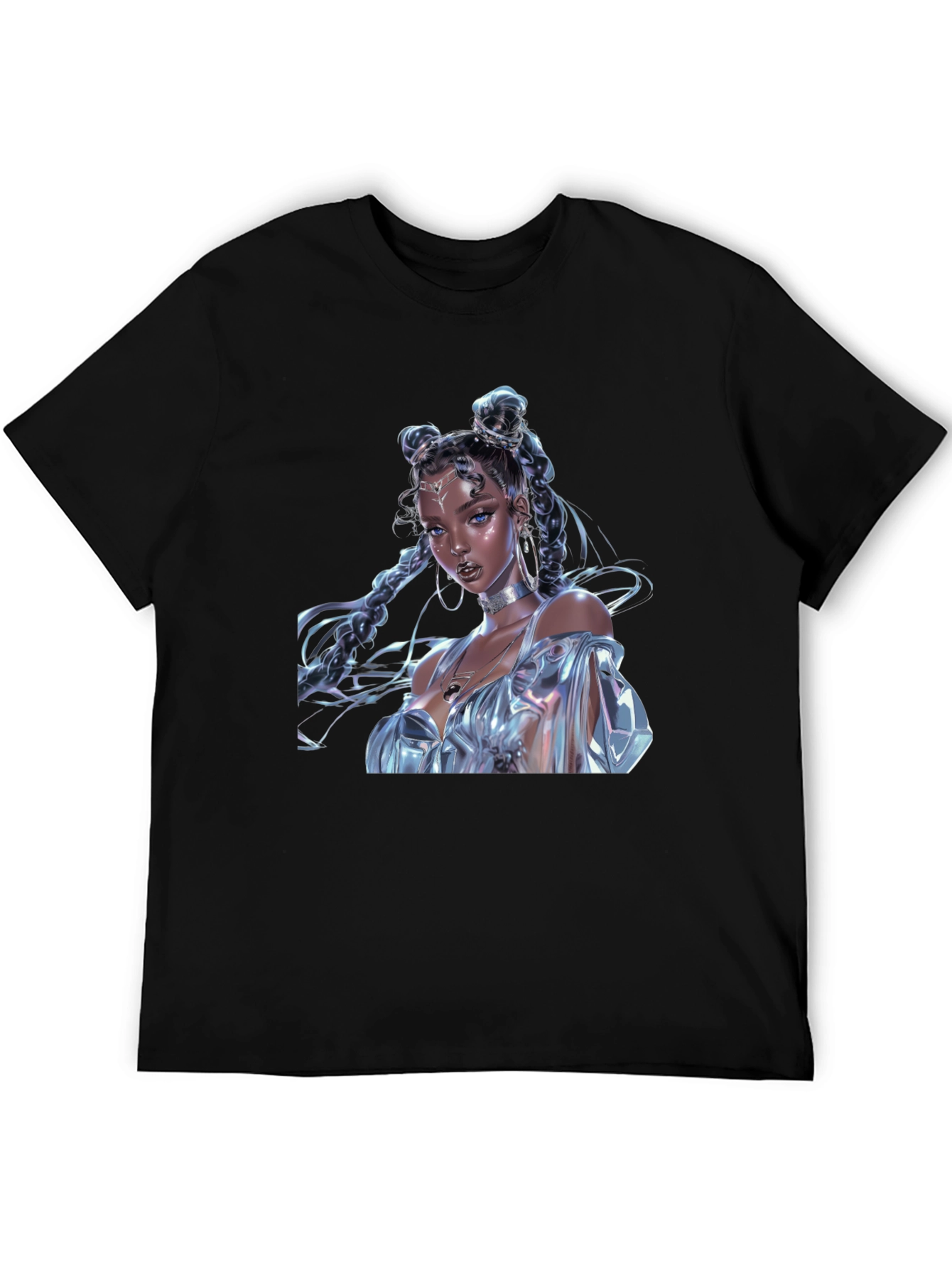 Anime Art Graphic Tee - Stylish Fashion Statement