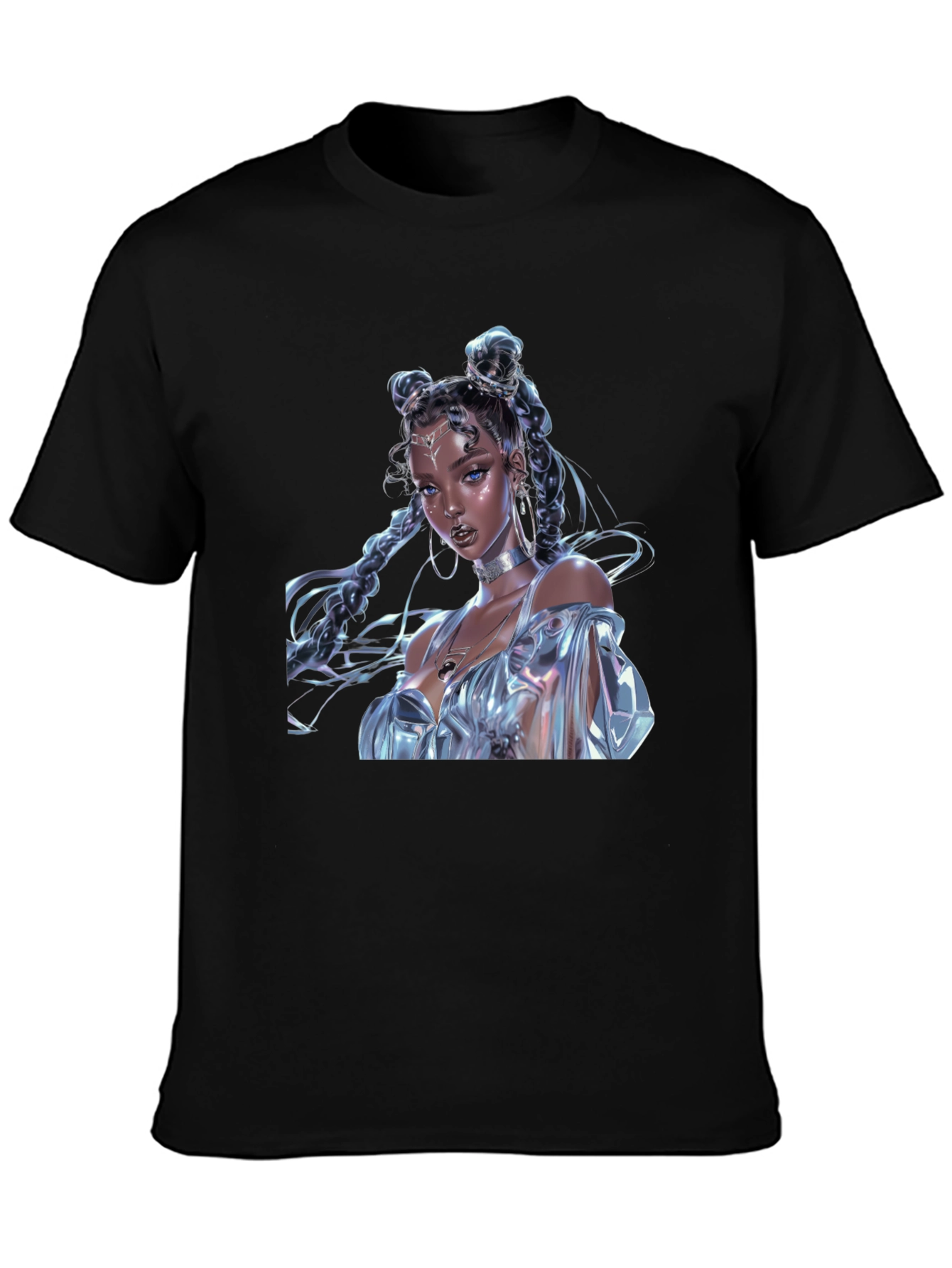 Anime Art Graphic Tee - Stylish Fashion Statement