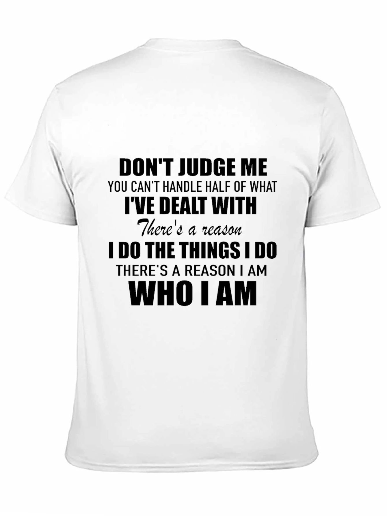 Dont Judge Me Graphic Tee - Mens T-Shirt