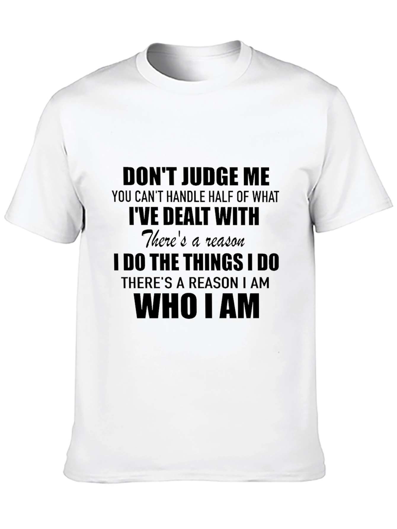 Dont Judge Me Graphic Tee - Mens T-Shirt