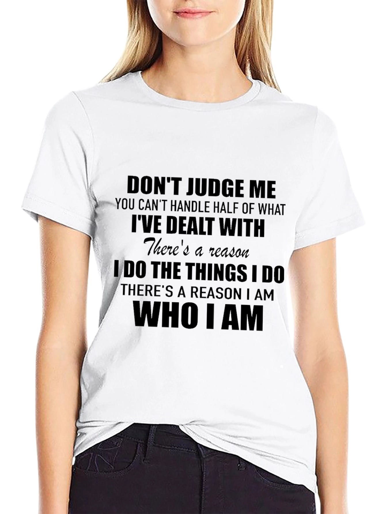 Dont Judge Me Graphic Tee - Mens T-Shirt