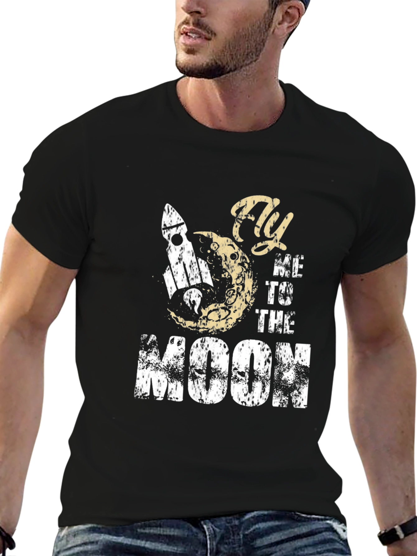 Fly Me to The Moon Graphic Tee