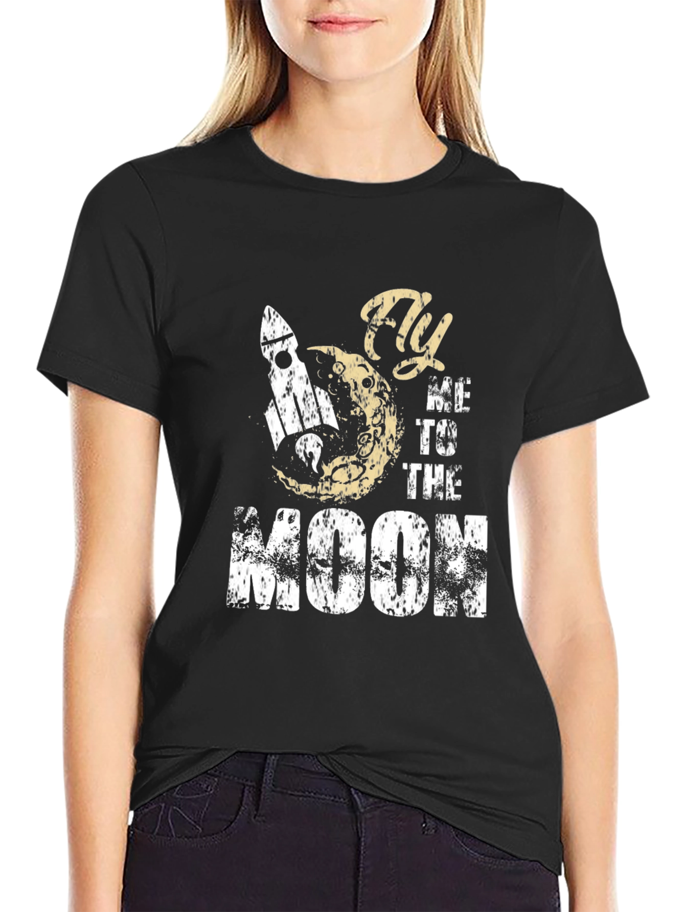 Fly Me to The Moon Graphic Tee