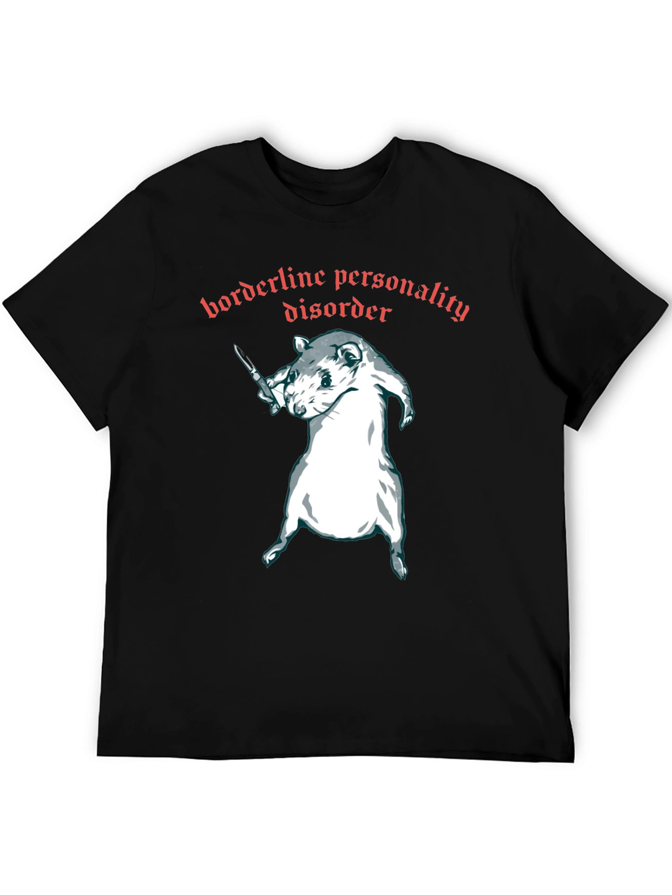 Borderline Personality Disorder Rat T-Shirt