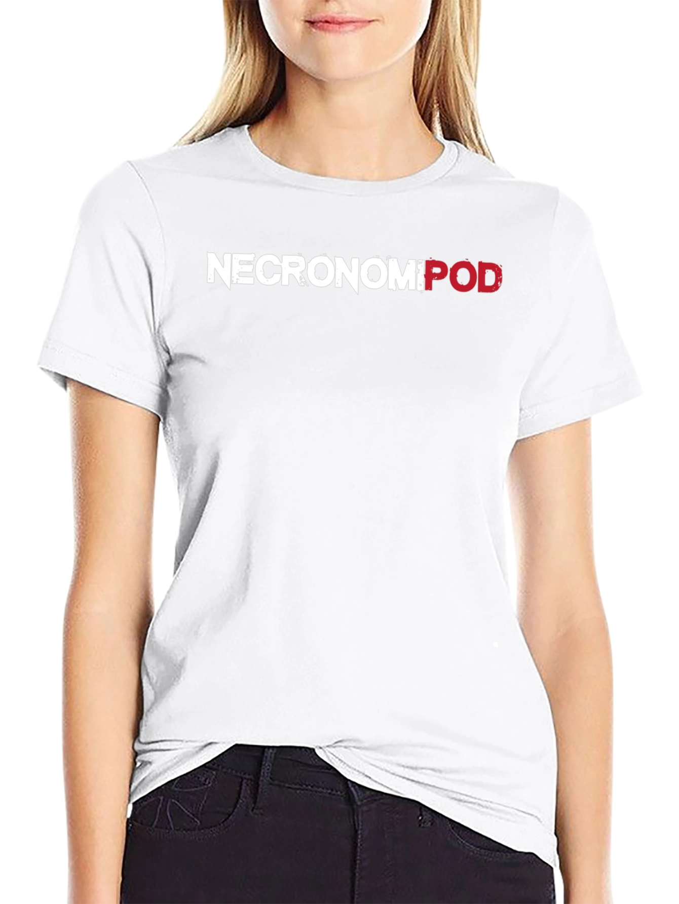 NecronomiPOD Black Graphic Tee
