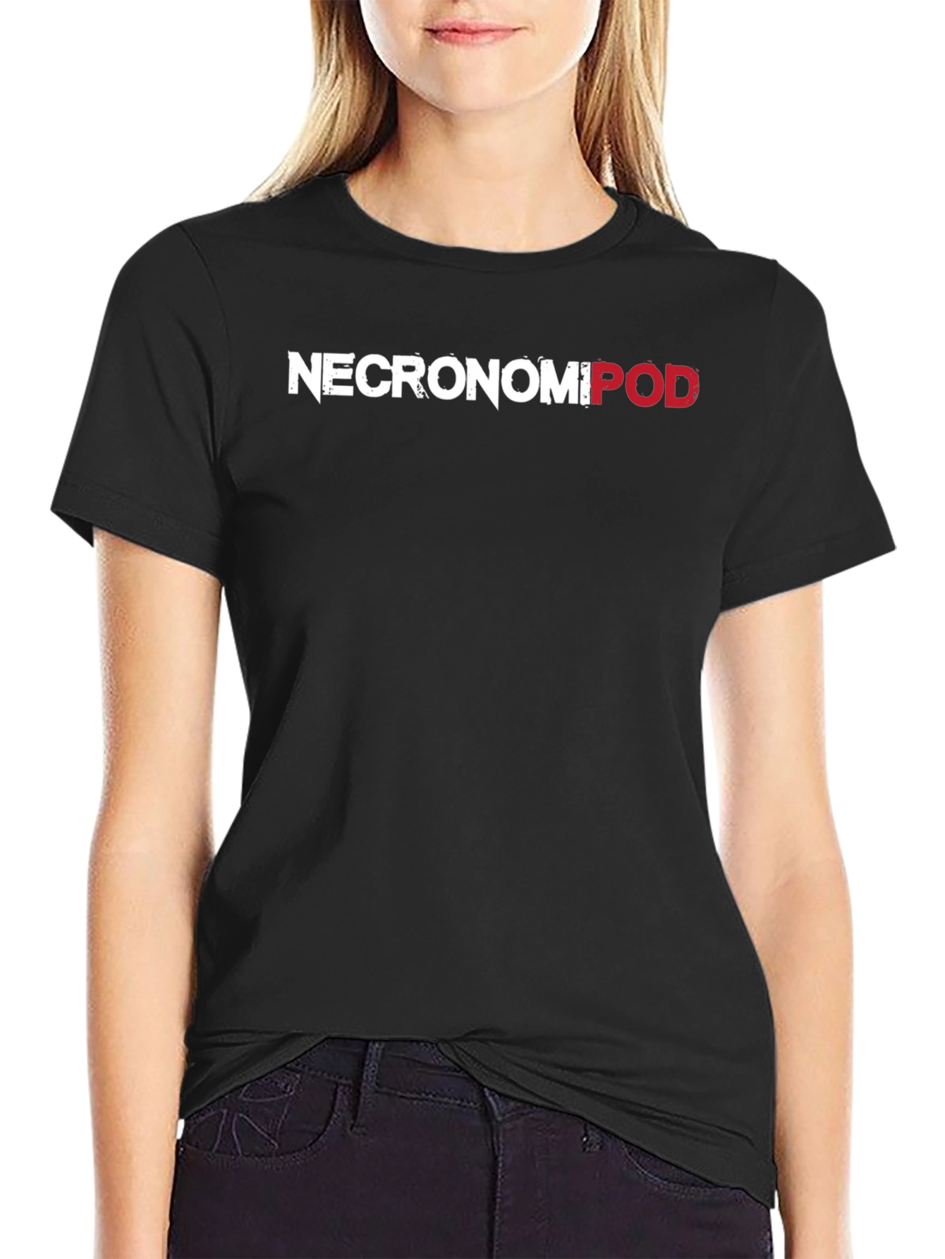 NecronomiPOD Black Graphic Tee