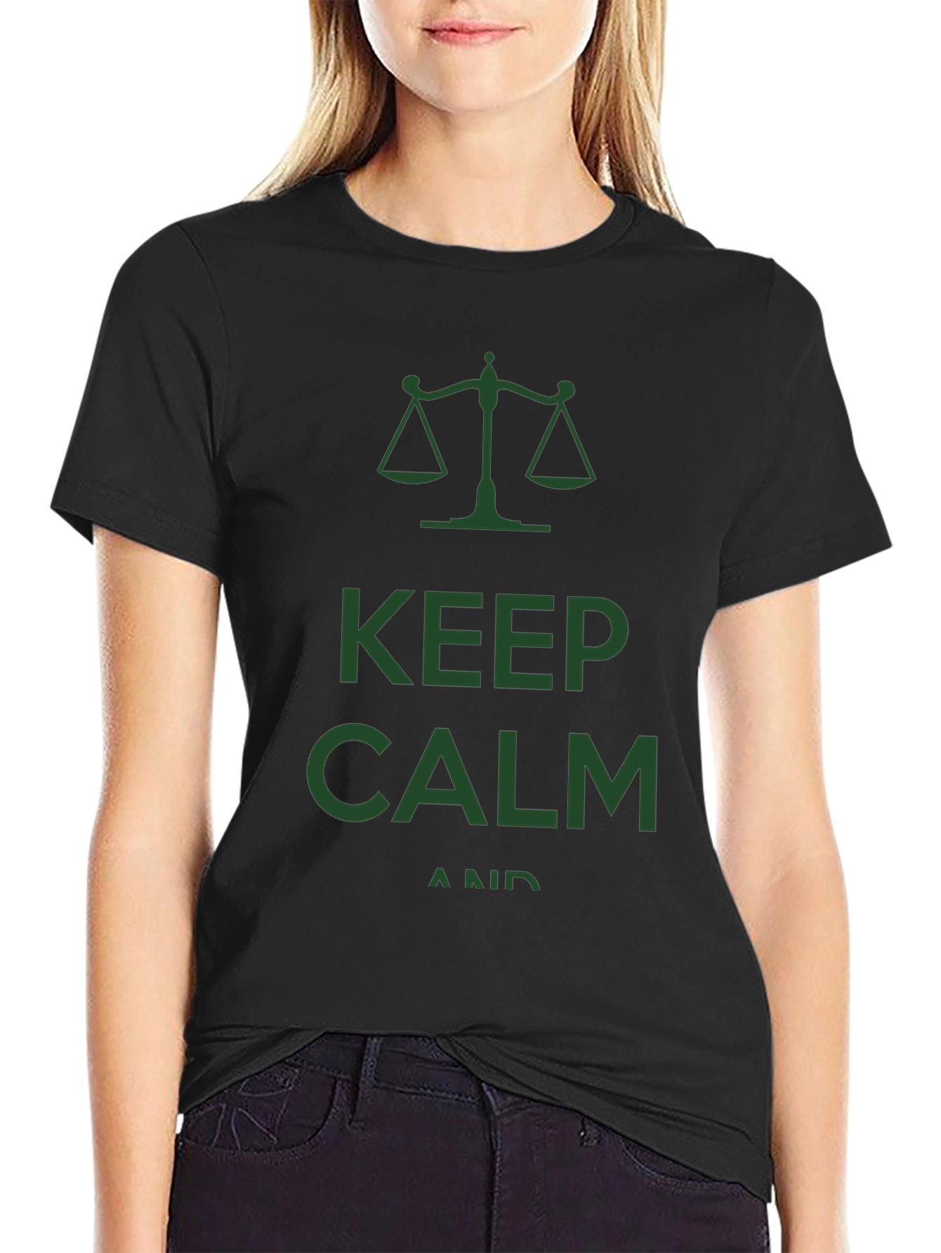 Keep Calm and Law Justice T-Shirt