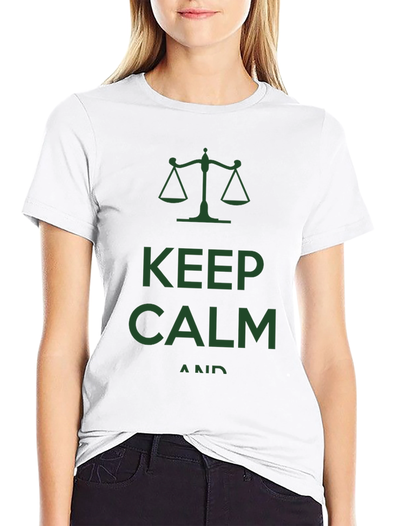 Keep Calm and Law Justice T-Shirt