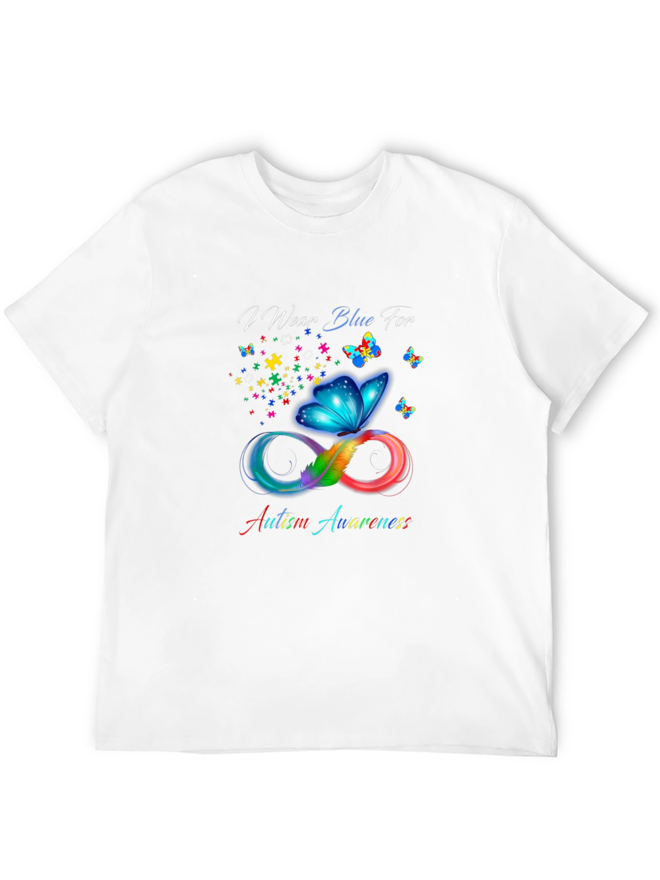 Autism Awareness Butterfly T-Shirt