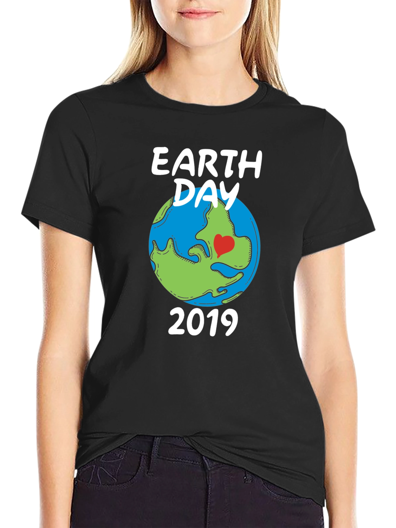 Earth Day 2019 Graphic Tee - Black