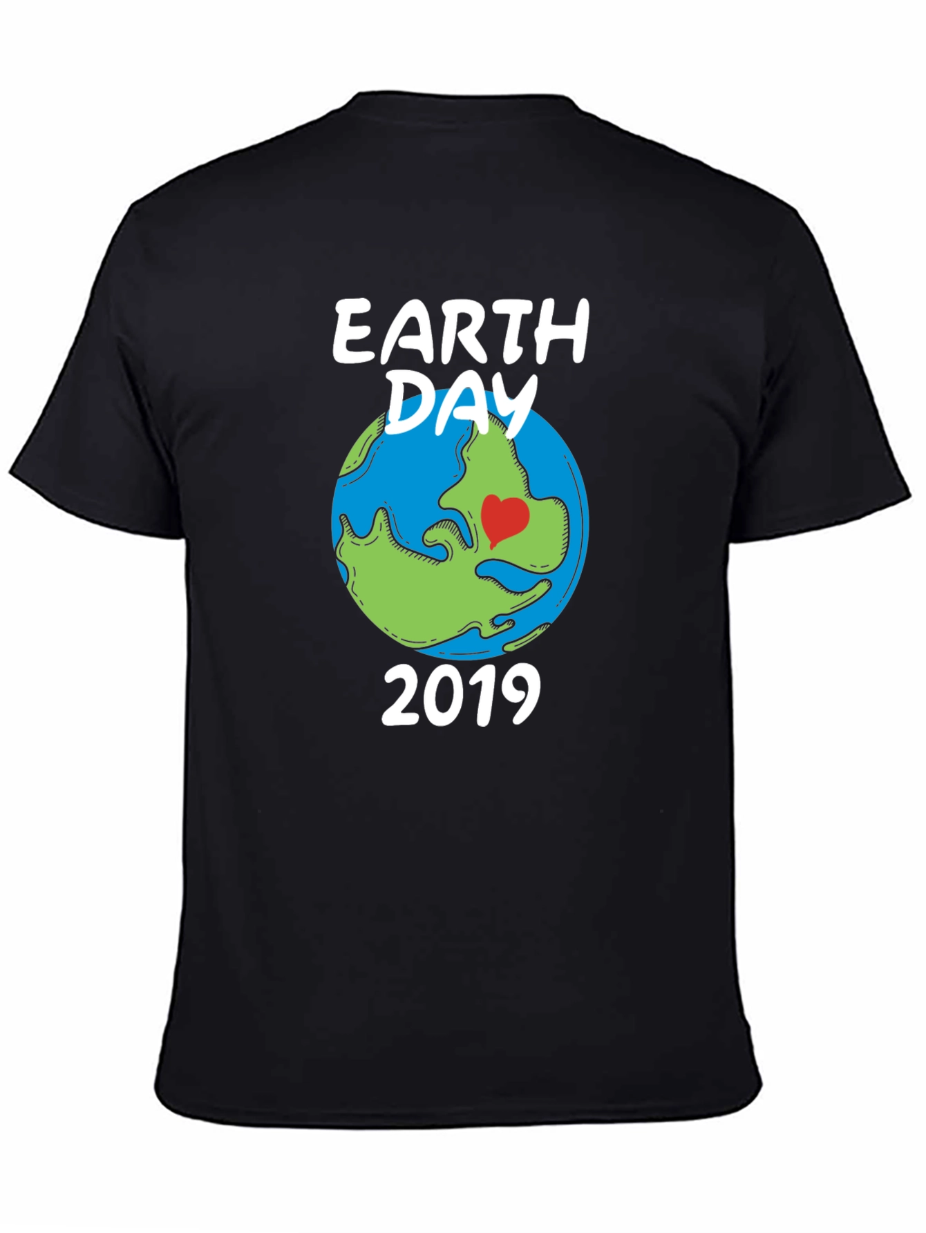 Earth Day 2019 Graphic Tee - Black