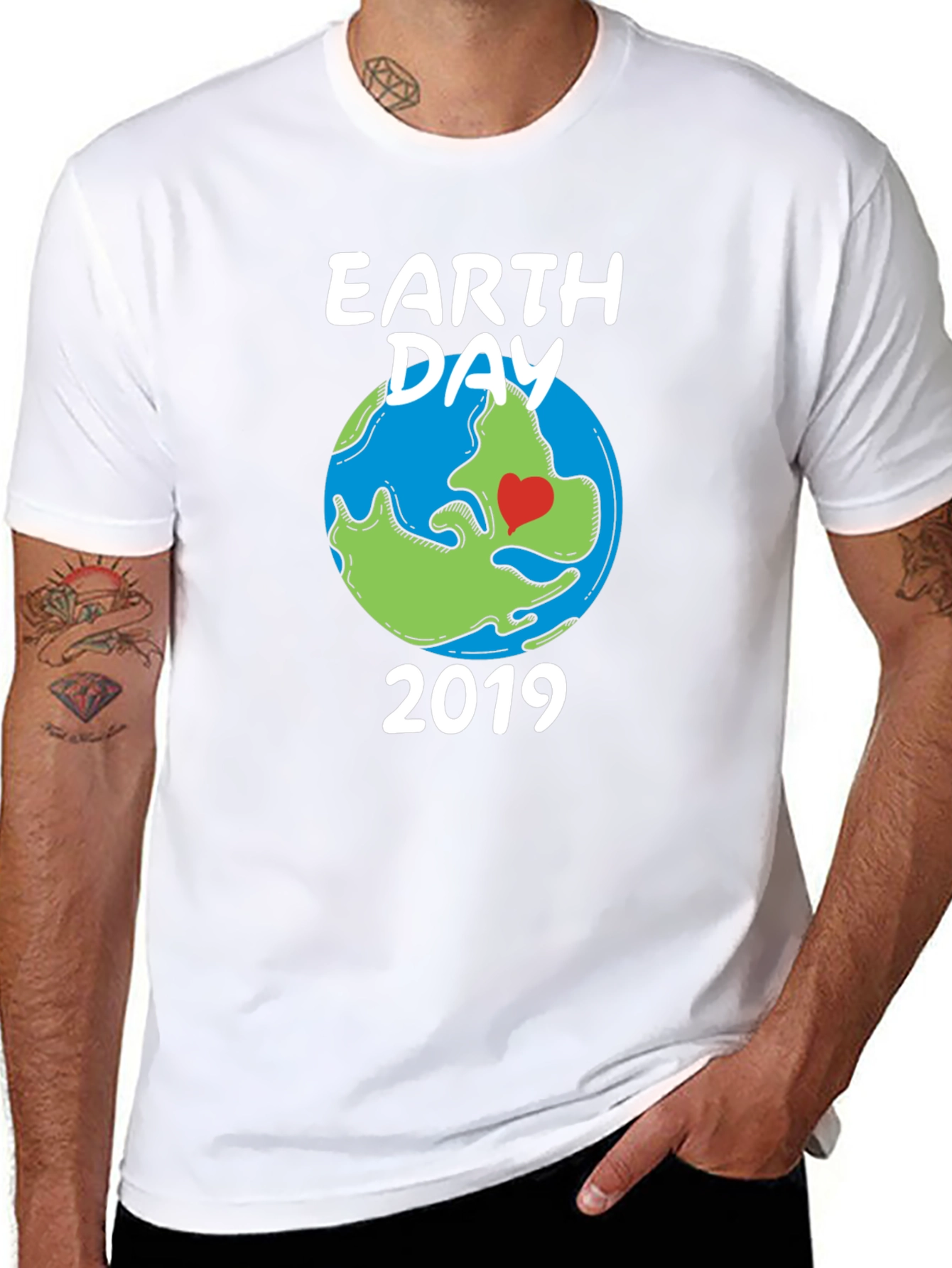 Earth Day 2019 Graphic Tee - Black
