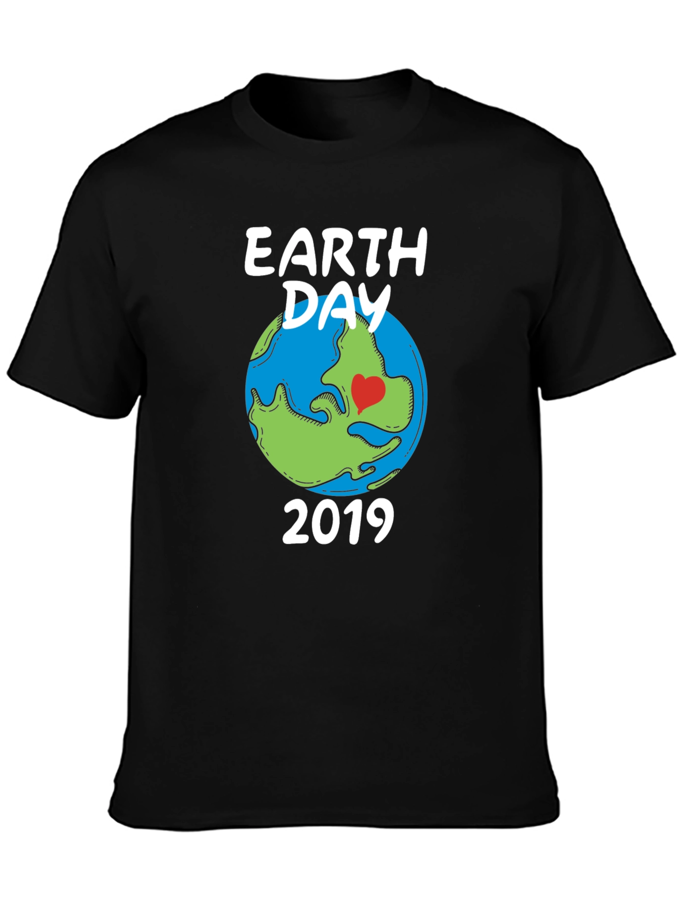 Earth Day 2019 Graphic Tee - Black