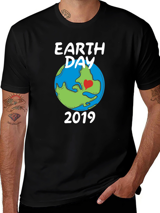 Earth Day 2019 Graphic Tee - Black