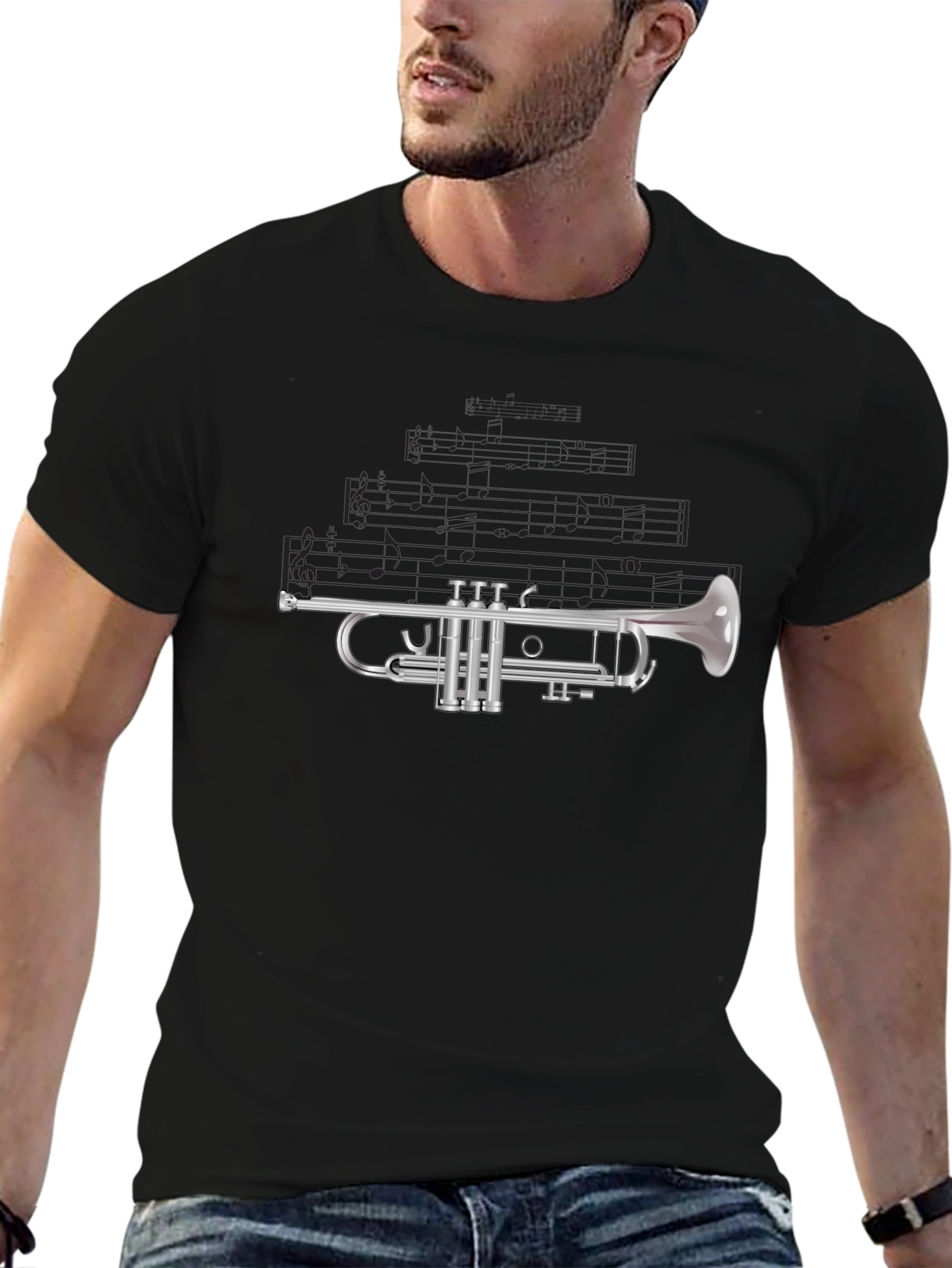 Trumpet T-Shirt - Musical Instrument Tee