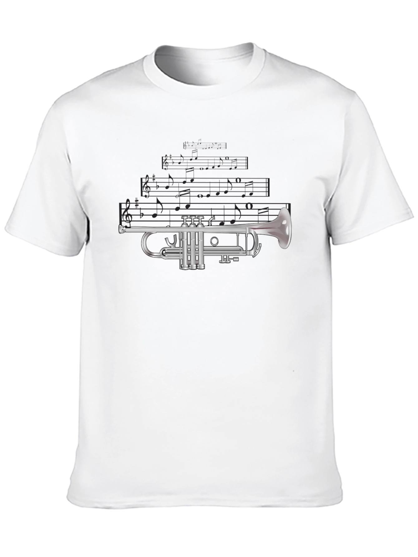 Trumpet T-Shirt - Musical Instrument Tee