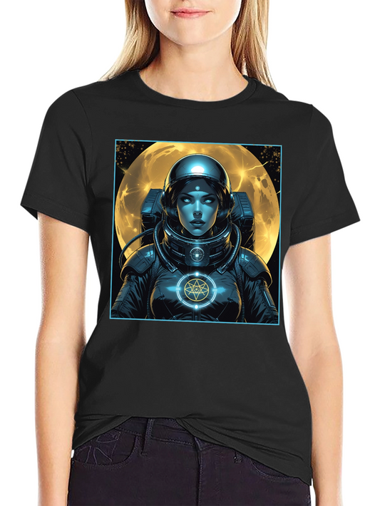 Astronaut Woman Graphic Tee