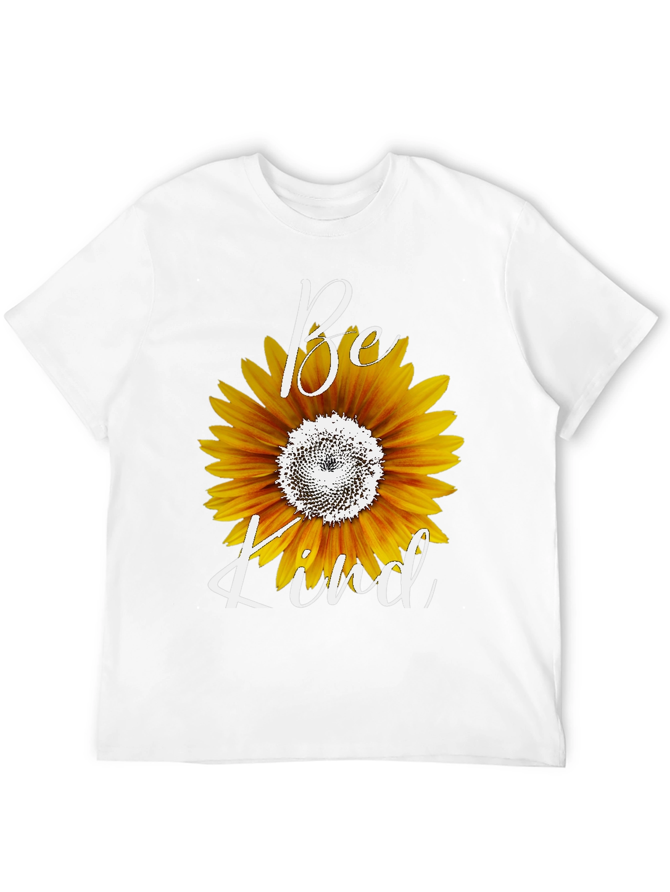 Be Kind Sunflower Graphic T-Shirt