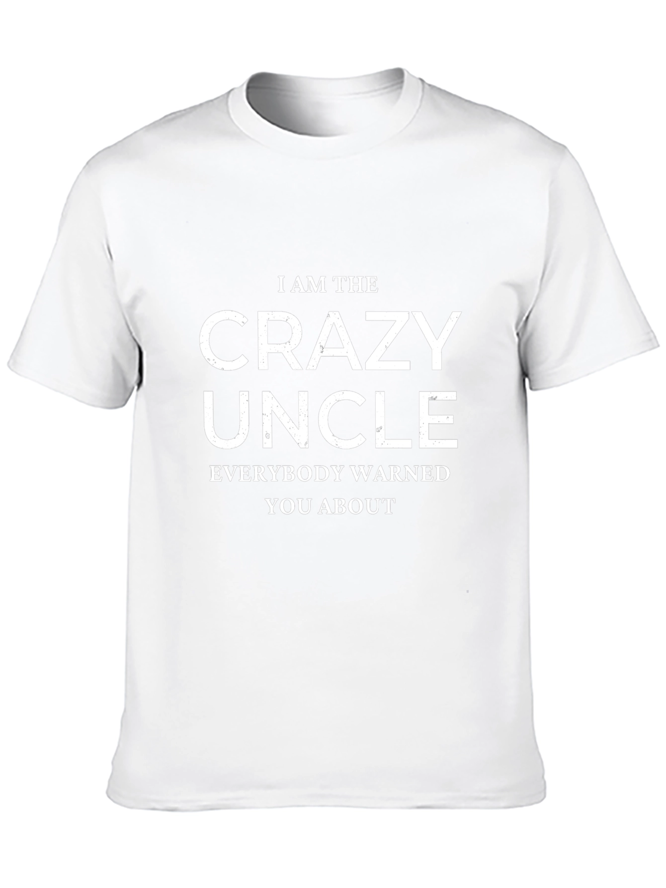 Crazy Uncle Graphic Tee - Black