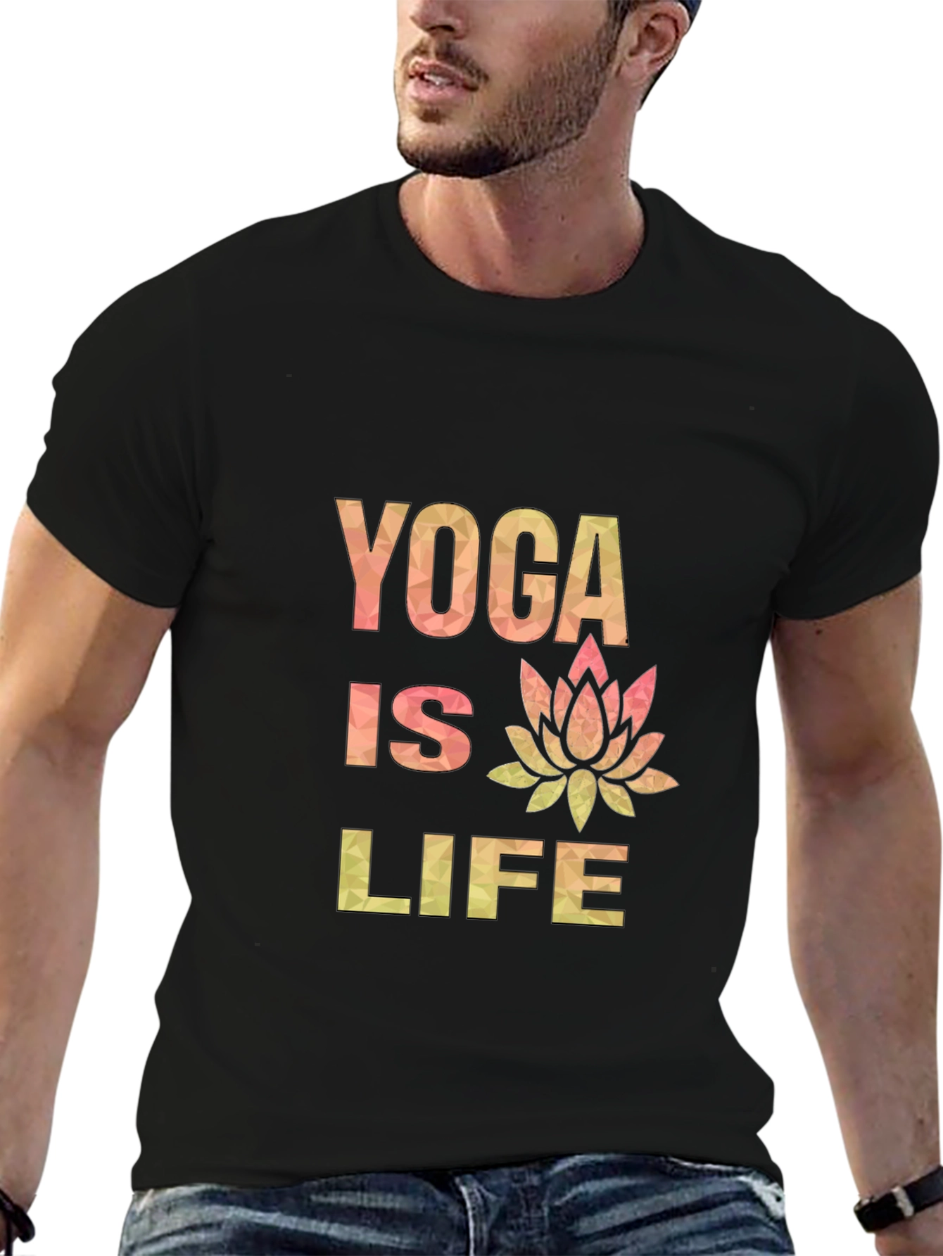 Yoga is Life Graphic Tee
