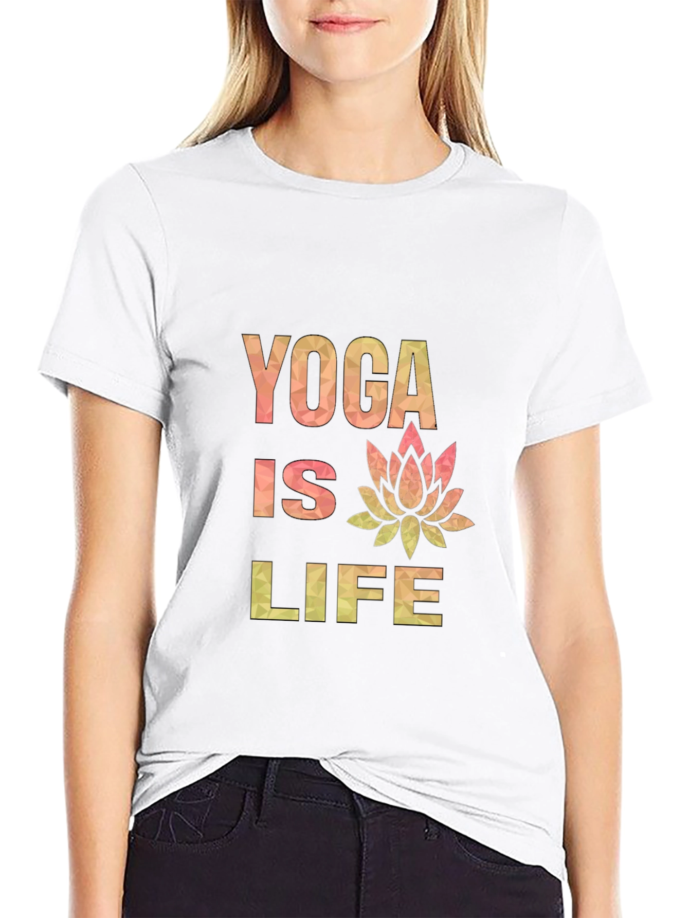 Yoga is Life Graphic Tee