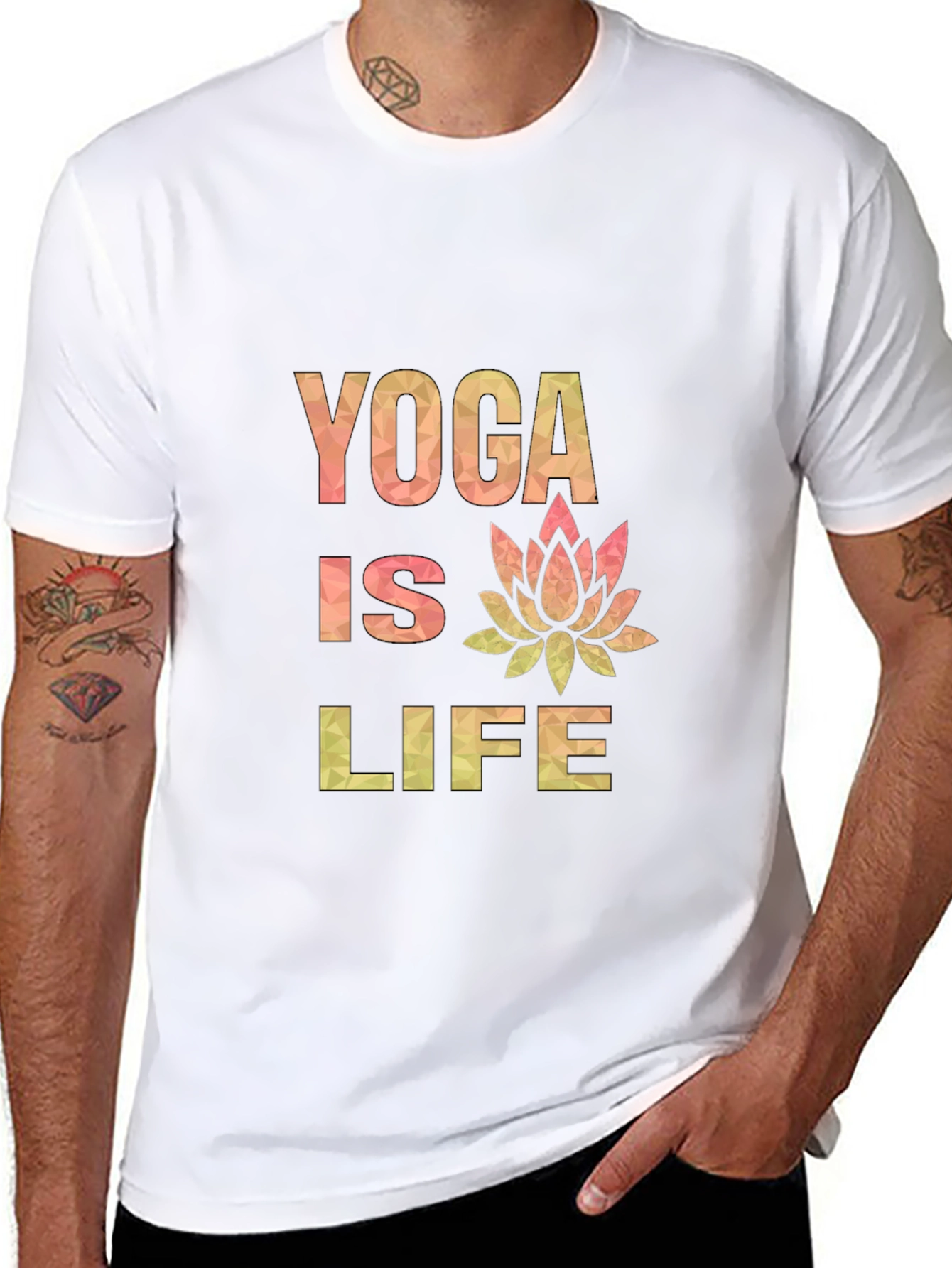 Yoga is Life Graphic Tee