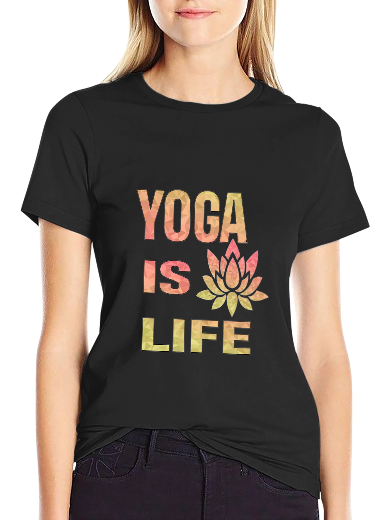 Yoga is Life Graphic Tee