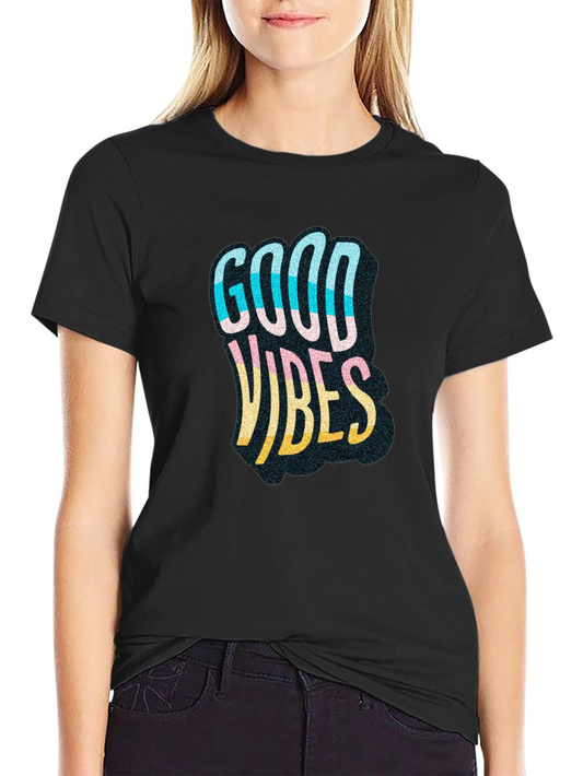 Good Vibes Graphic Tee - Mens Black T-Shirt