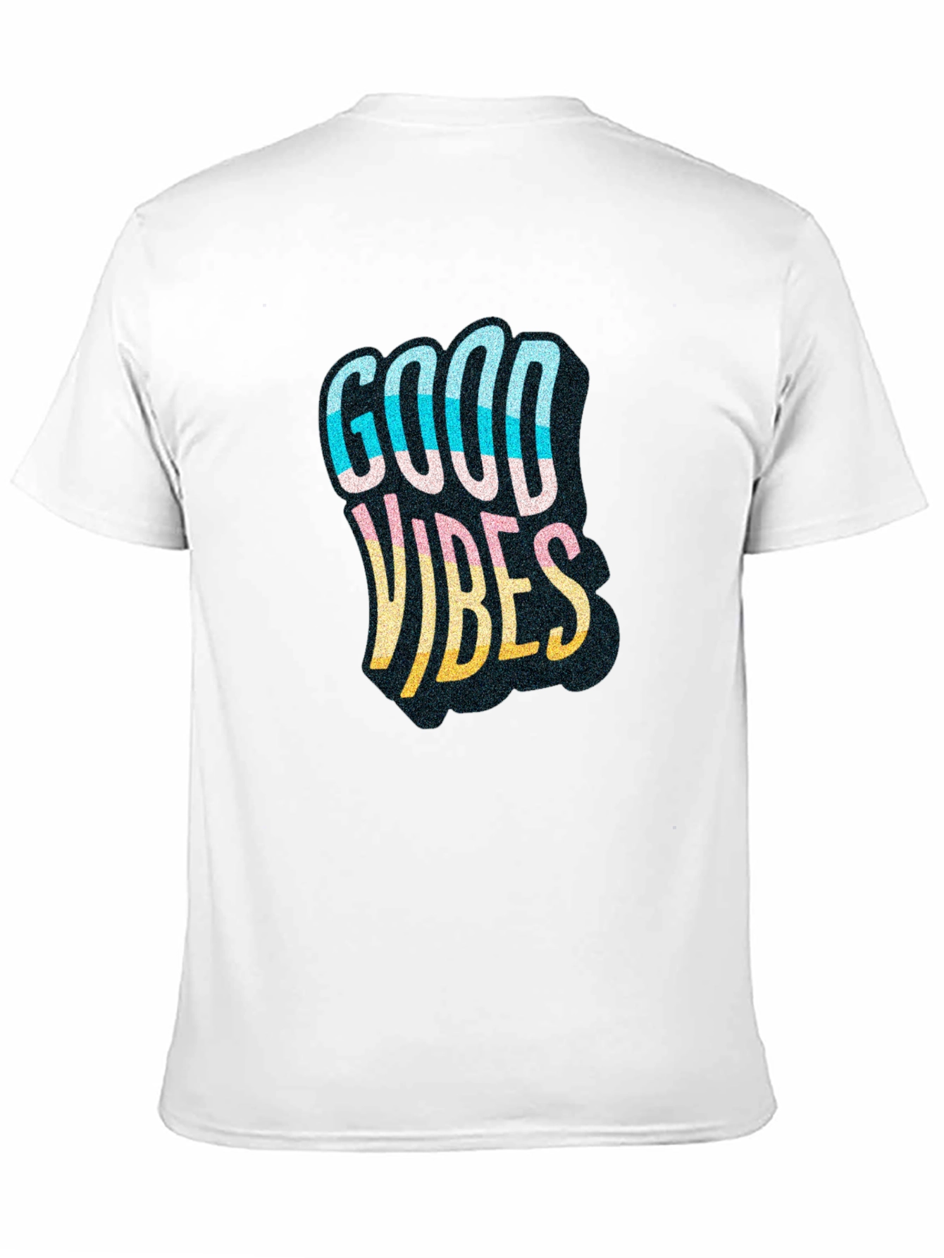 Good Vibes Graphic Tee - Mens Black T-Shirt