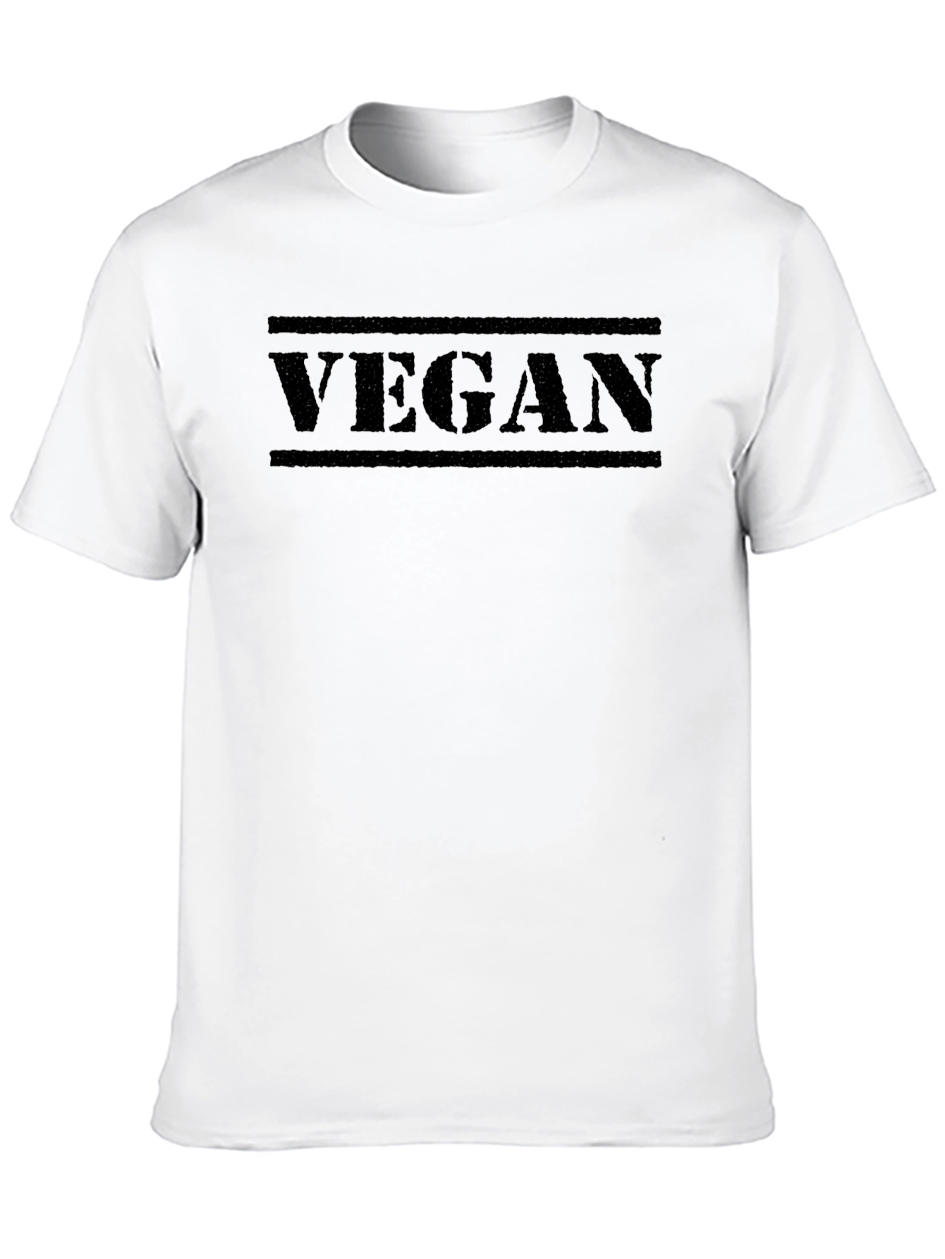 Vegan Statement T-Shirt - Bold Graphic Tee