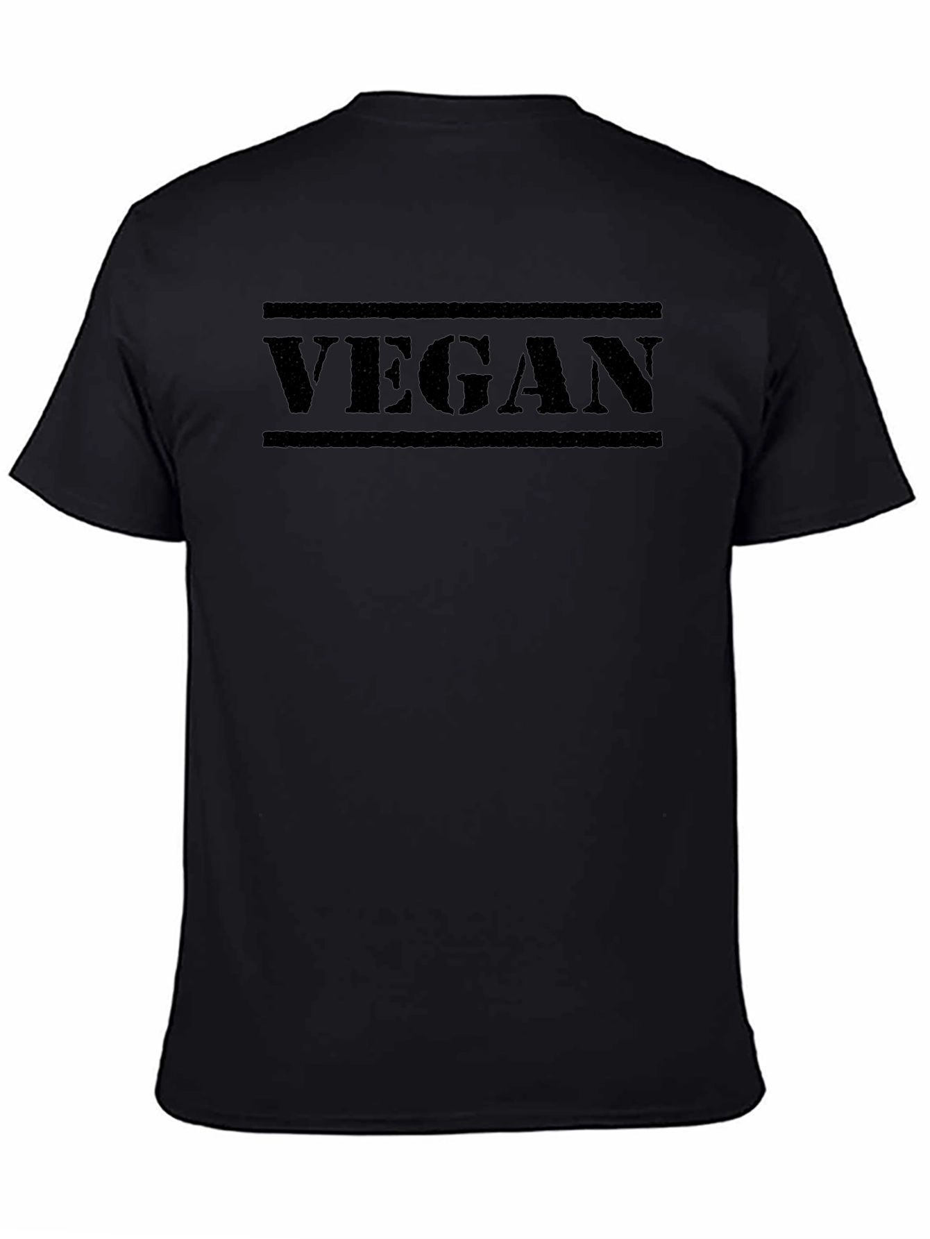 Vegan Statement T-Shirt - Bold Graphic Tee