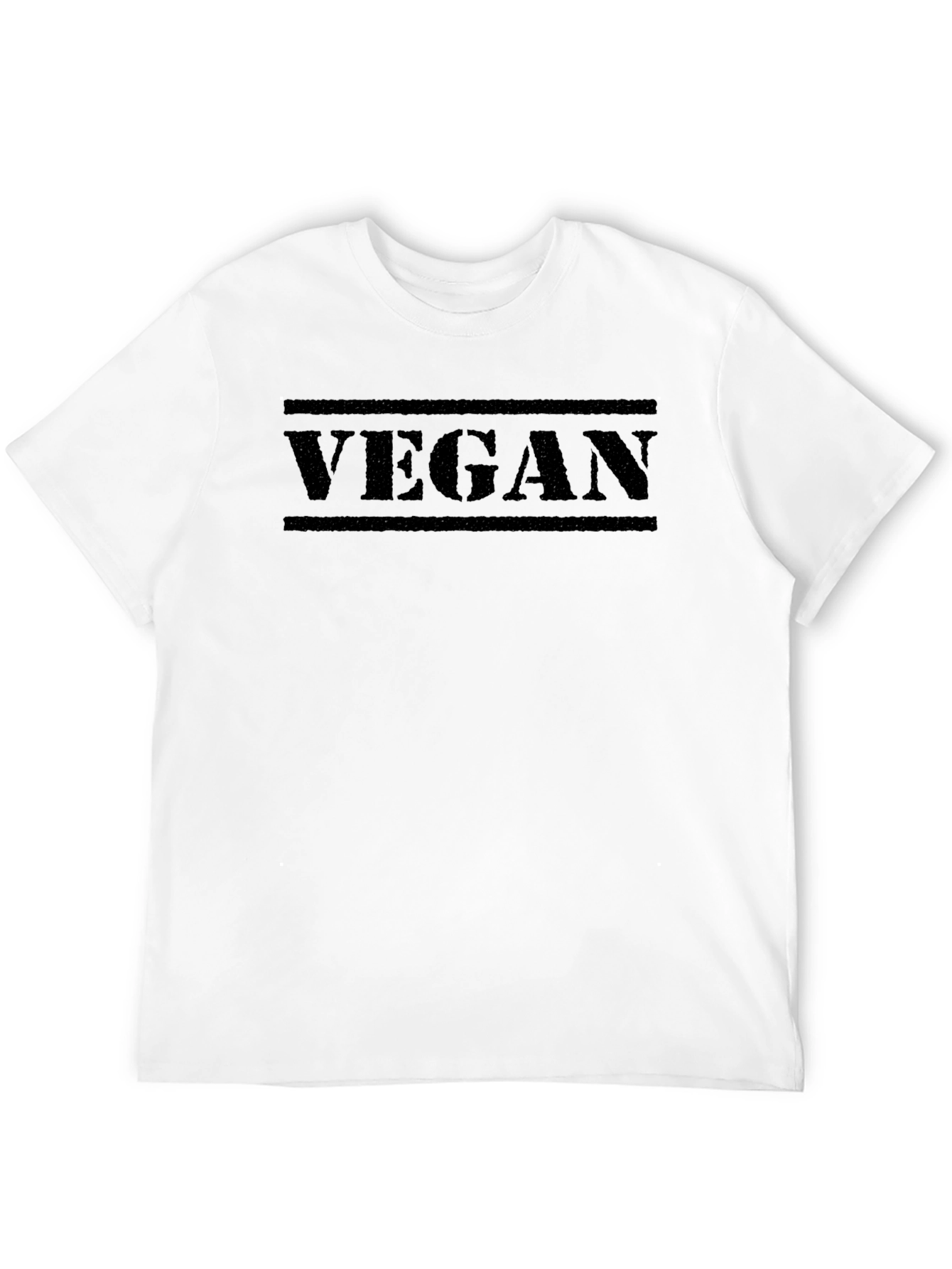 Vegan Statement T-Shirt - Bold Graphic Tee