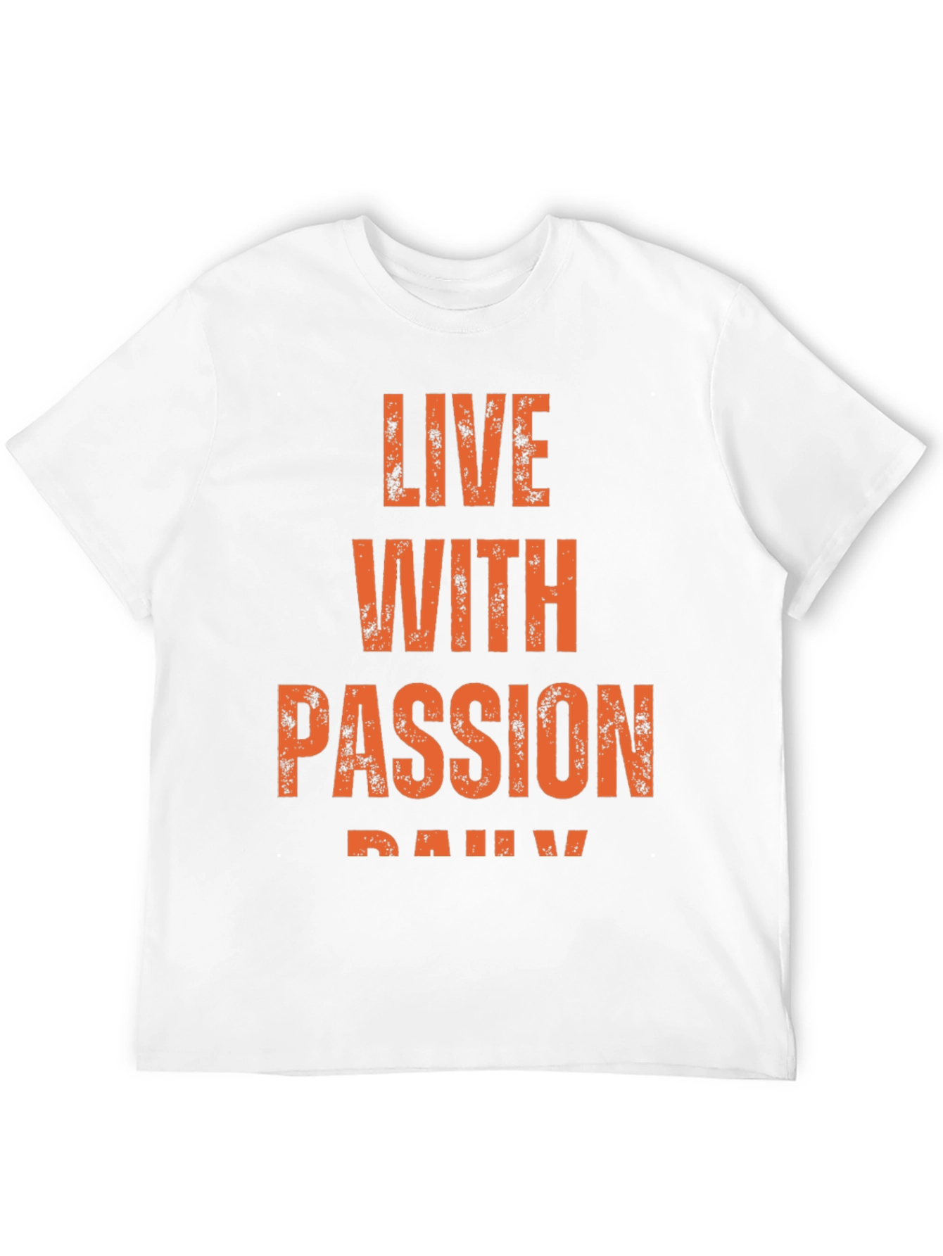 Live With Passion Daily Black T-Shirt
