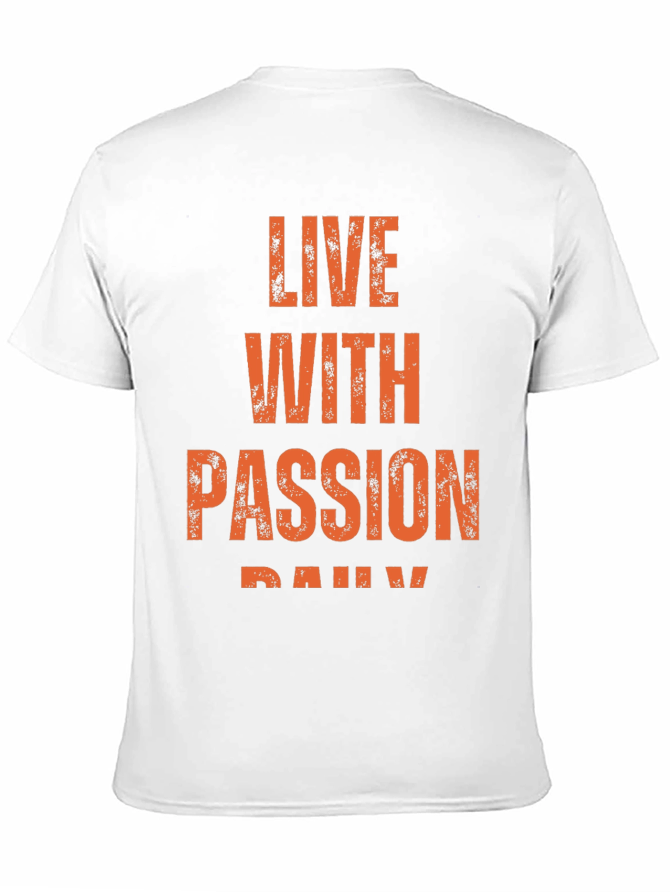 Live With Passion Daily Black T-Shirt