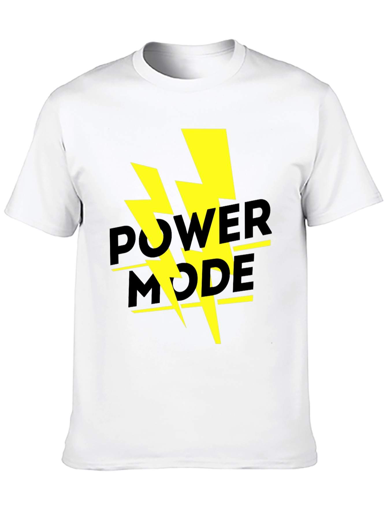 Power Mode T-Shirt - Electric Bold Design