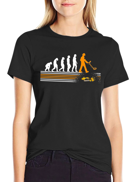 Evolution Metal Detector T-Shirt Black