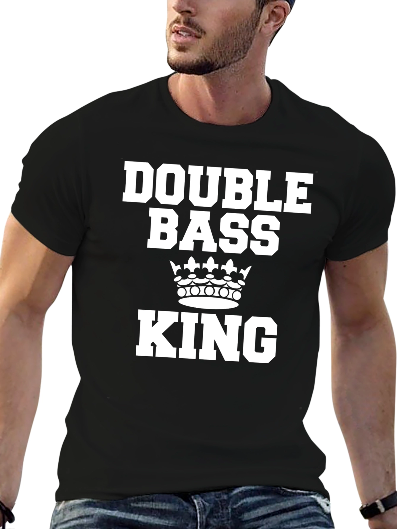 Double Bass King T-Shirt - Musician Apparel