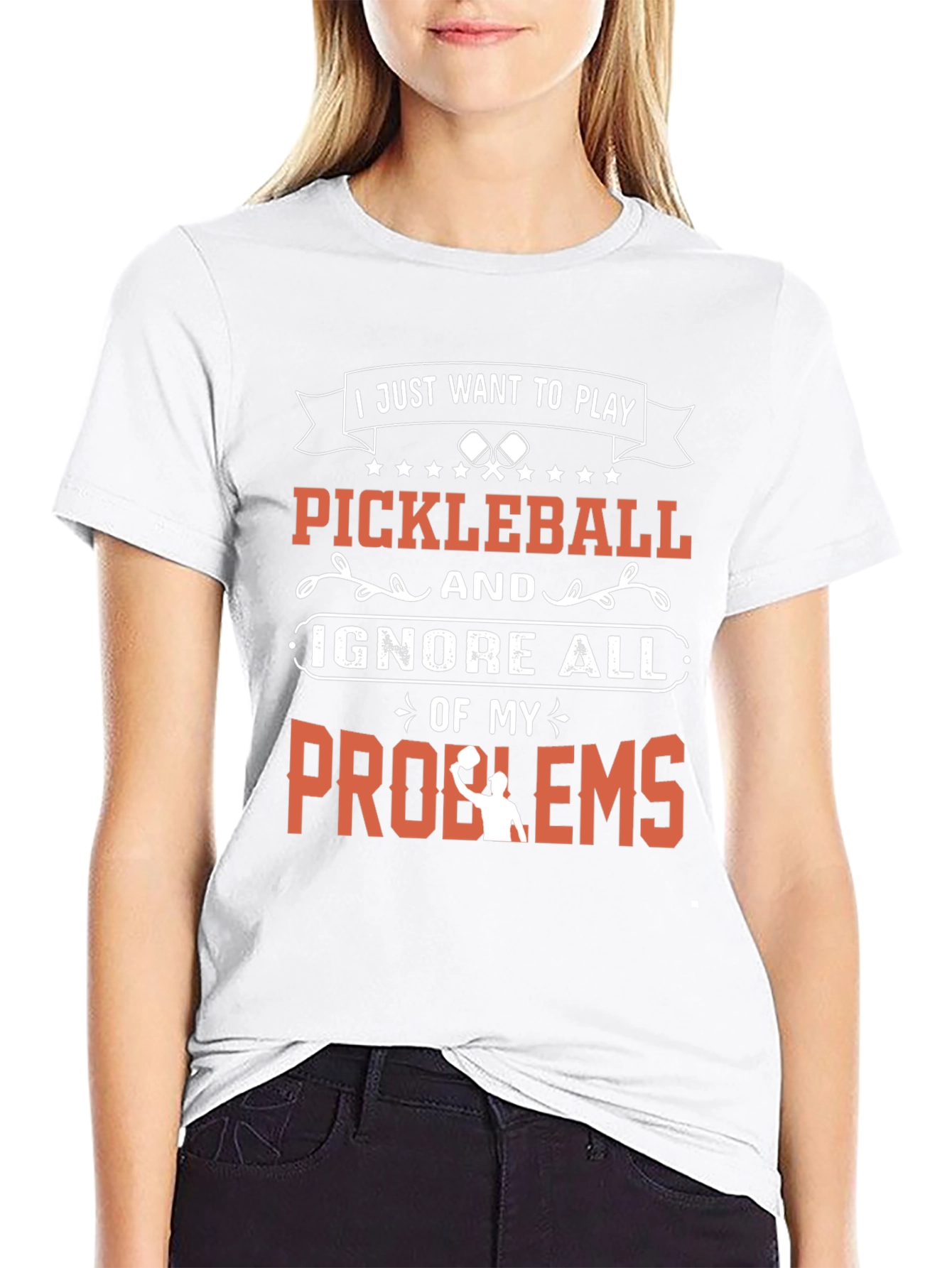 Pickleball T-Shirt: I Just Want to Play