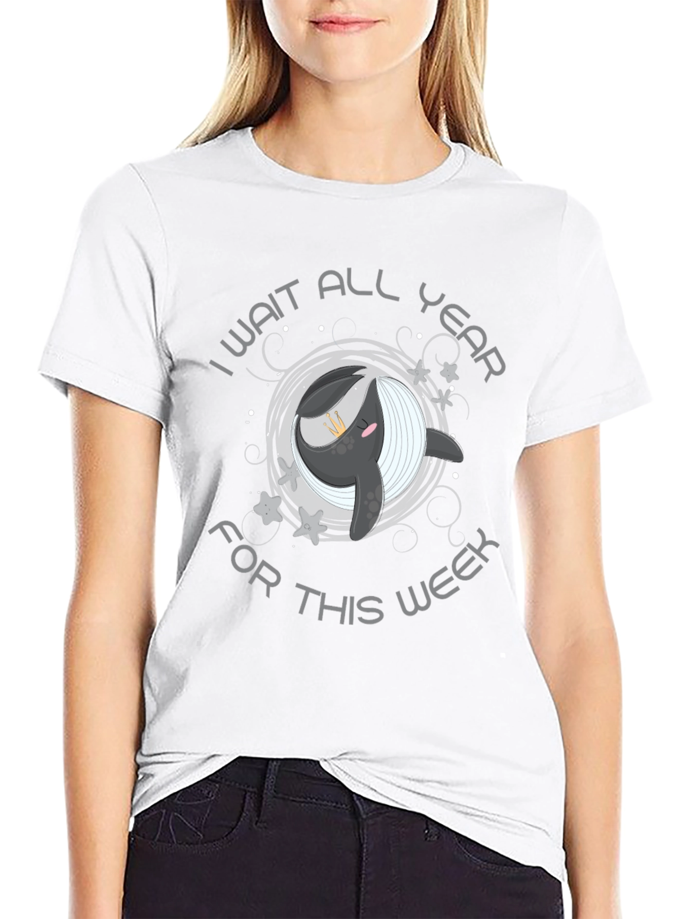 Whale I Wait All Year Week T-Shirt