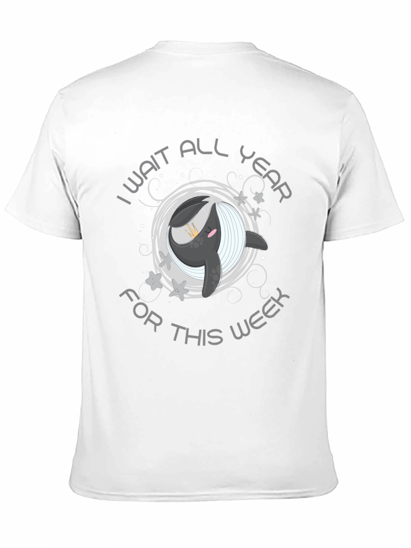 Whale I Wait All Year Week T-Shirt