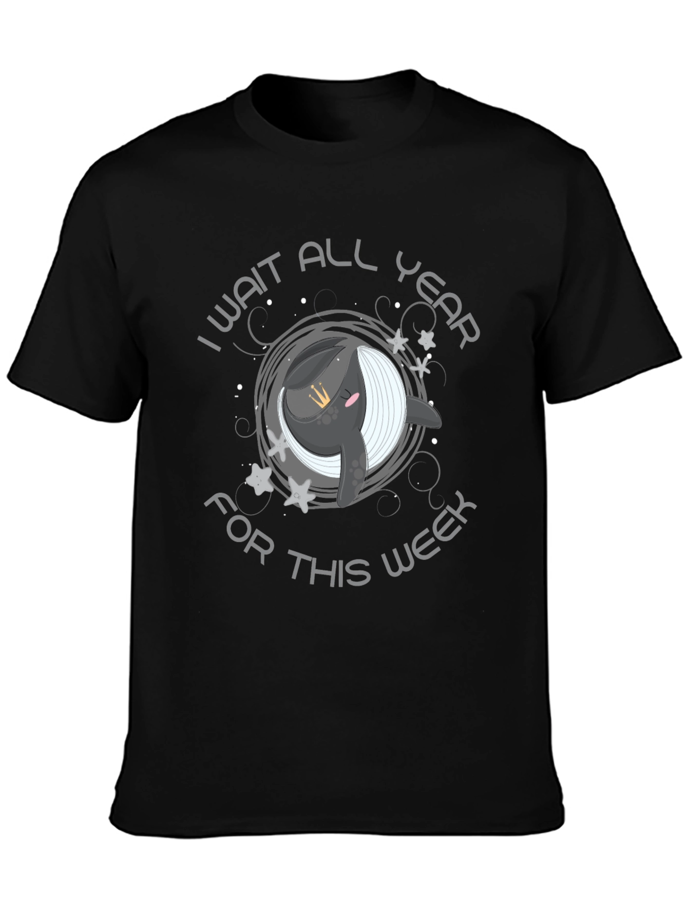 Whale I Wait All Year Week T-Shirt