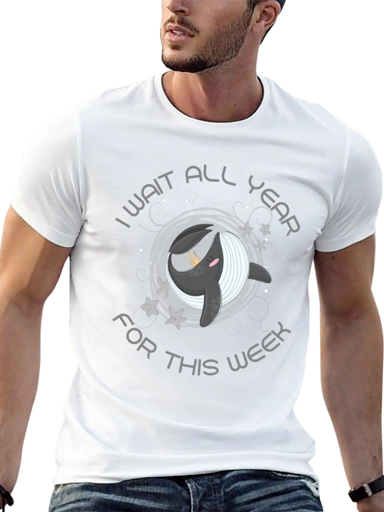 Whale I Wait All Year Week T-Shirt