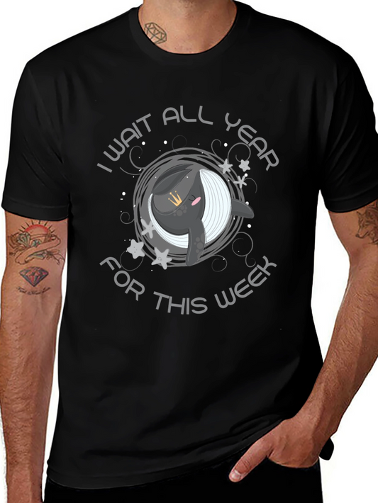 Whale I Wait All Year Week T-Shirt