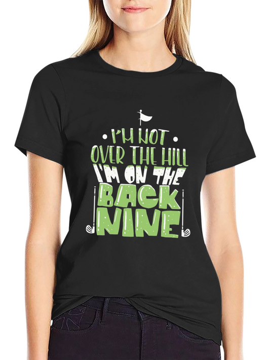 Funny Golf T-Shirt - Back Nine Humor Tee