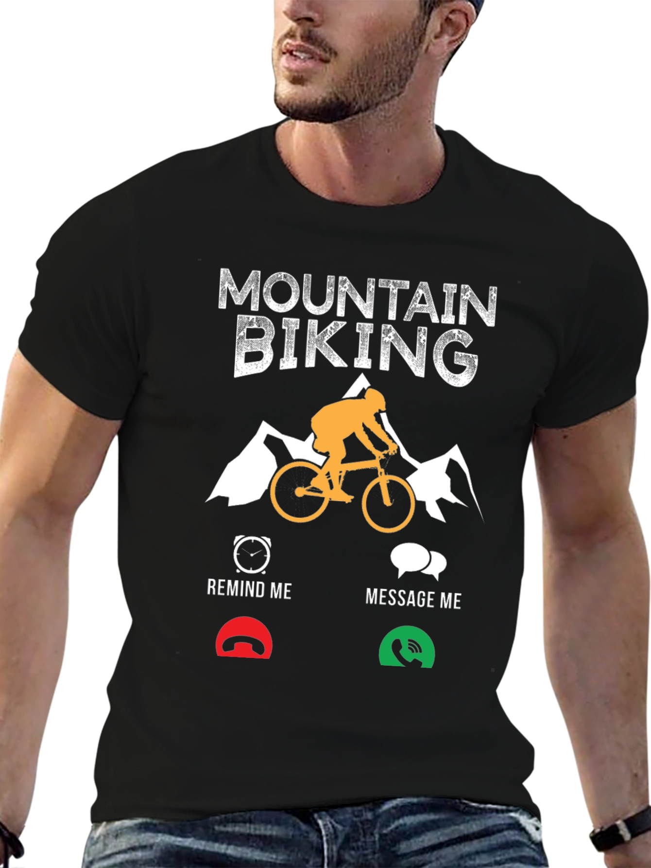Mountain Biking Graphic Tee