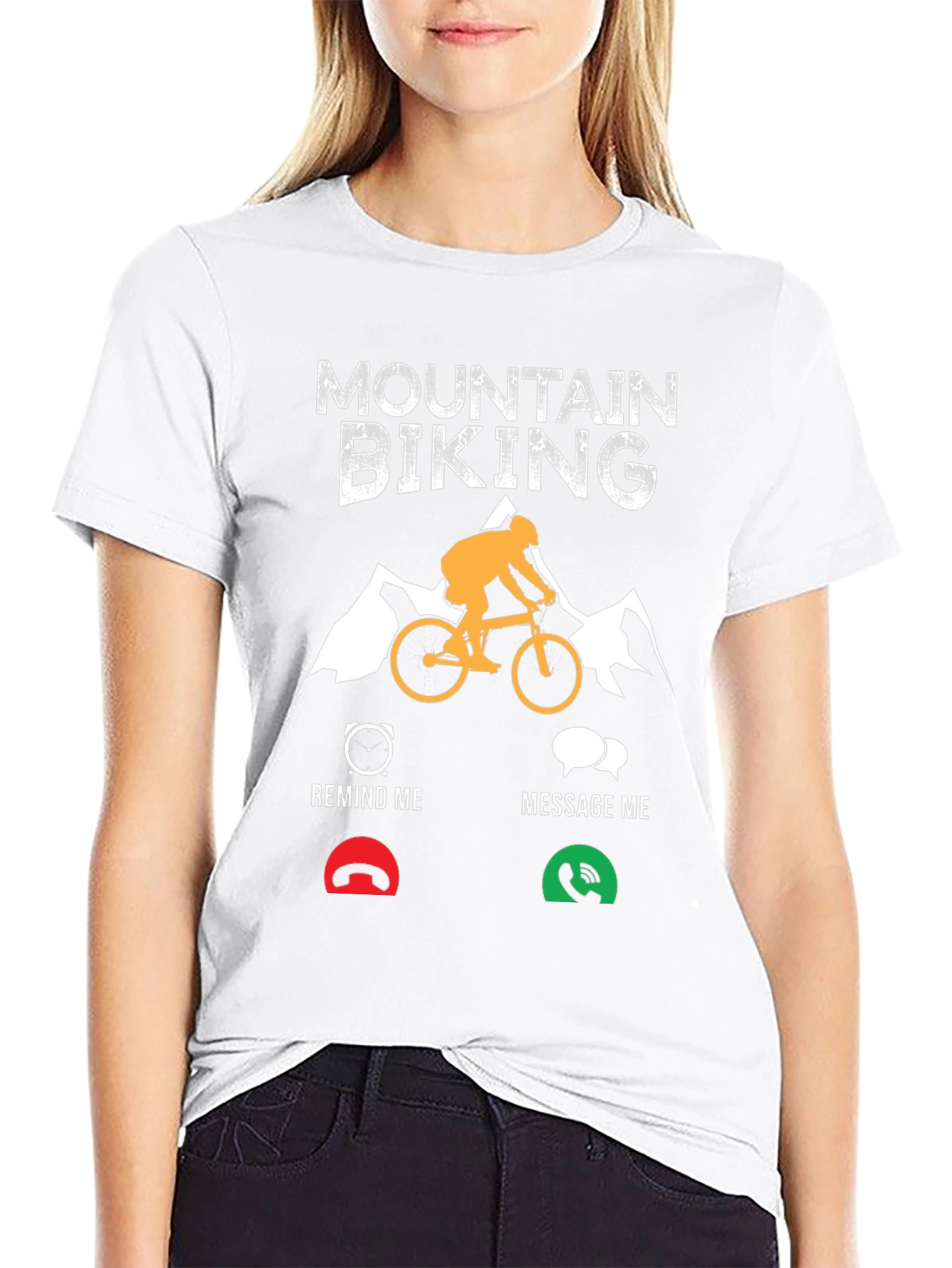 Mountain Biking Graphic Tee