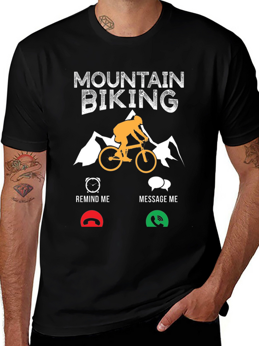 Mountain Biking Graphic Tee