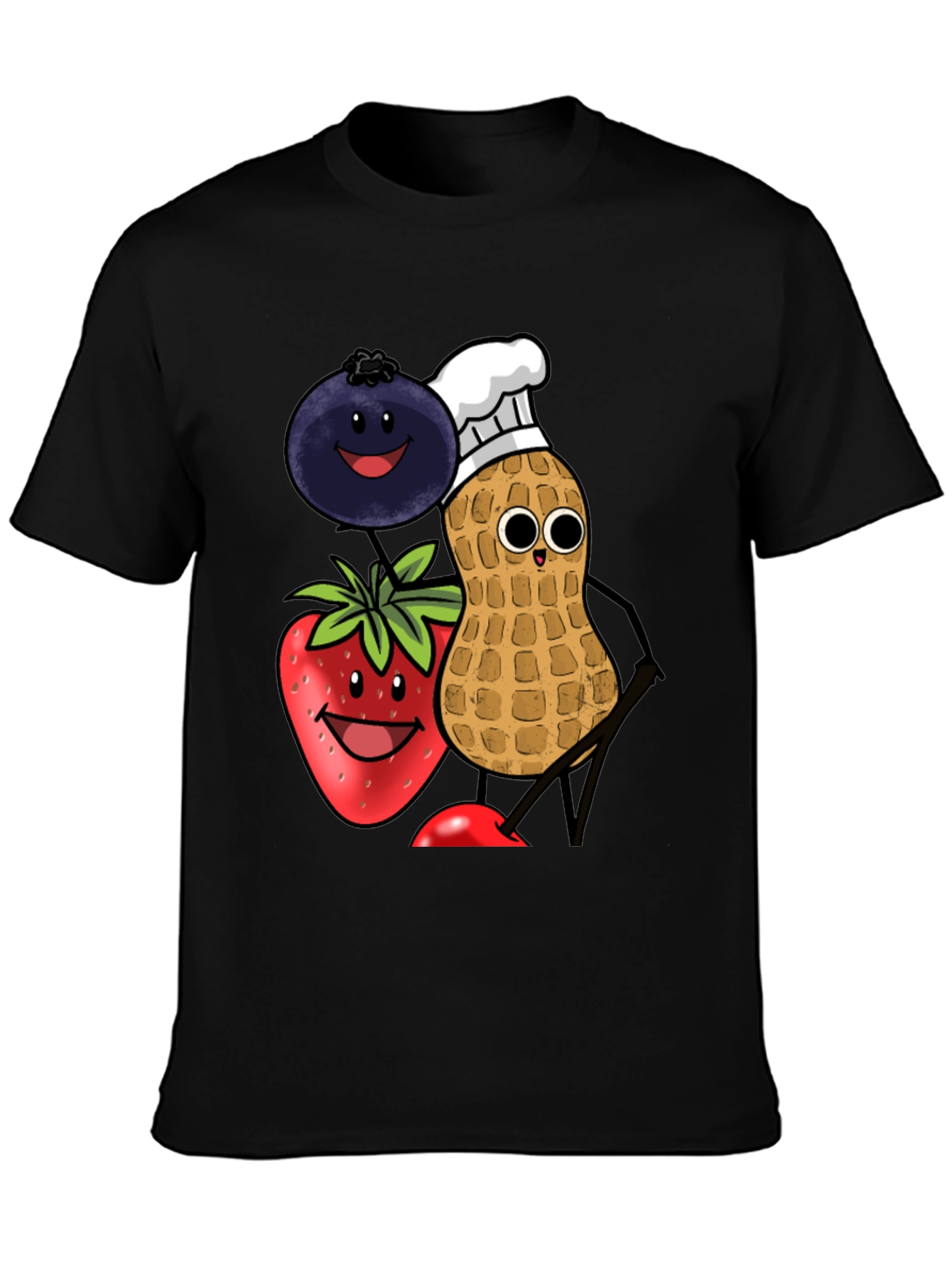 Chef Fruits Graphic T-Shirt