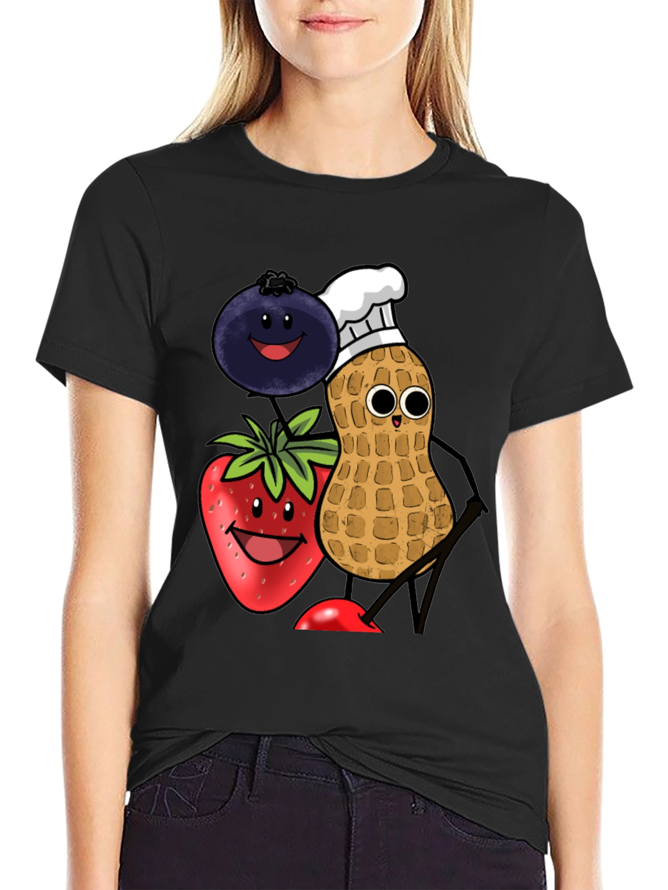 Chef Fruits Graphic T-Shirt