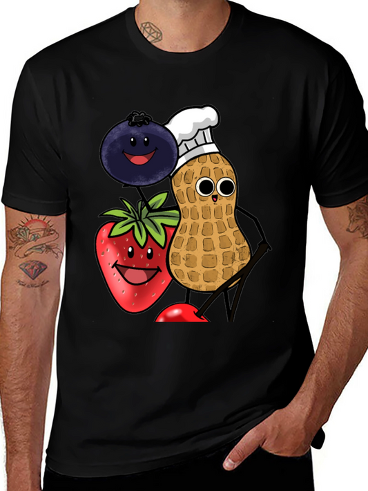 Chef Fruits Graphic T-Shirt